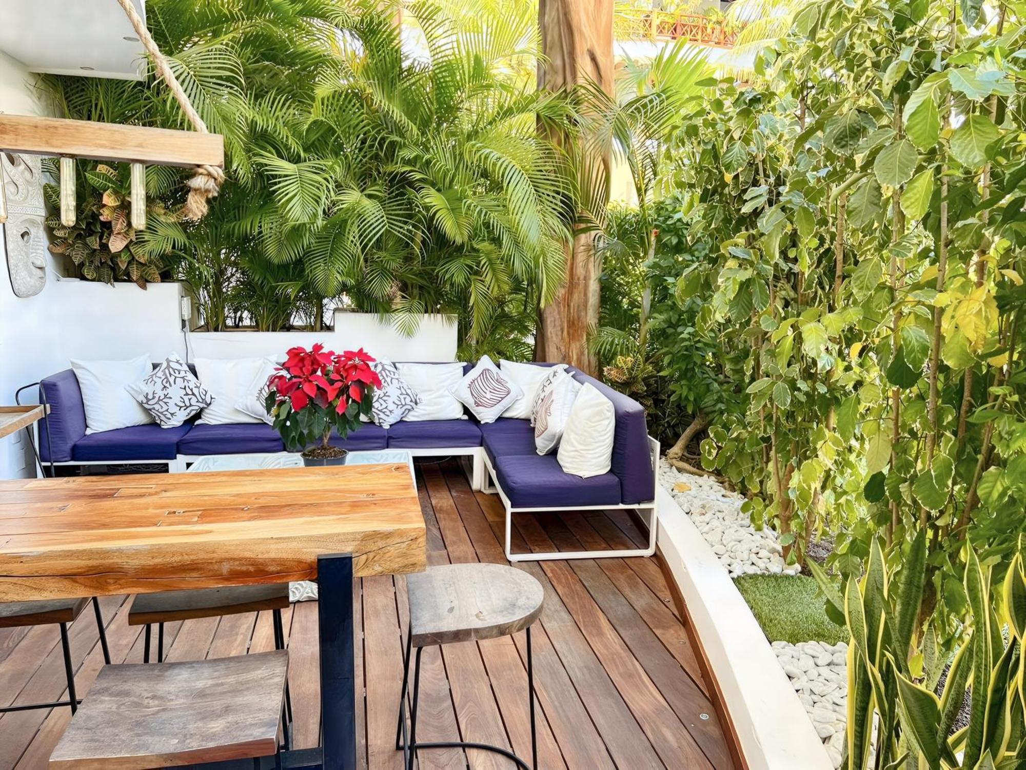 Luxury Duplex -4 Pers- 2Mn Beach&5Th Av, Pool, Gym Playa del Carmen Buitenkant foto