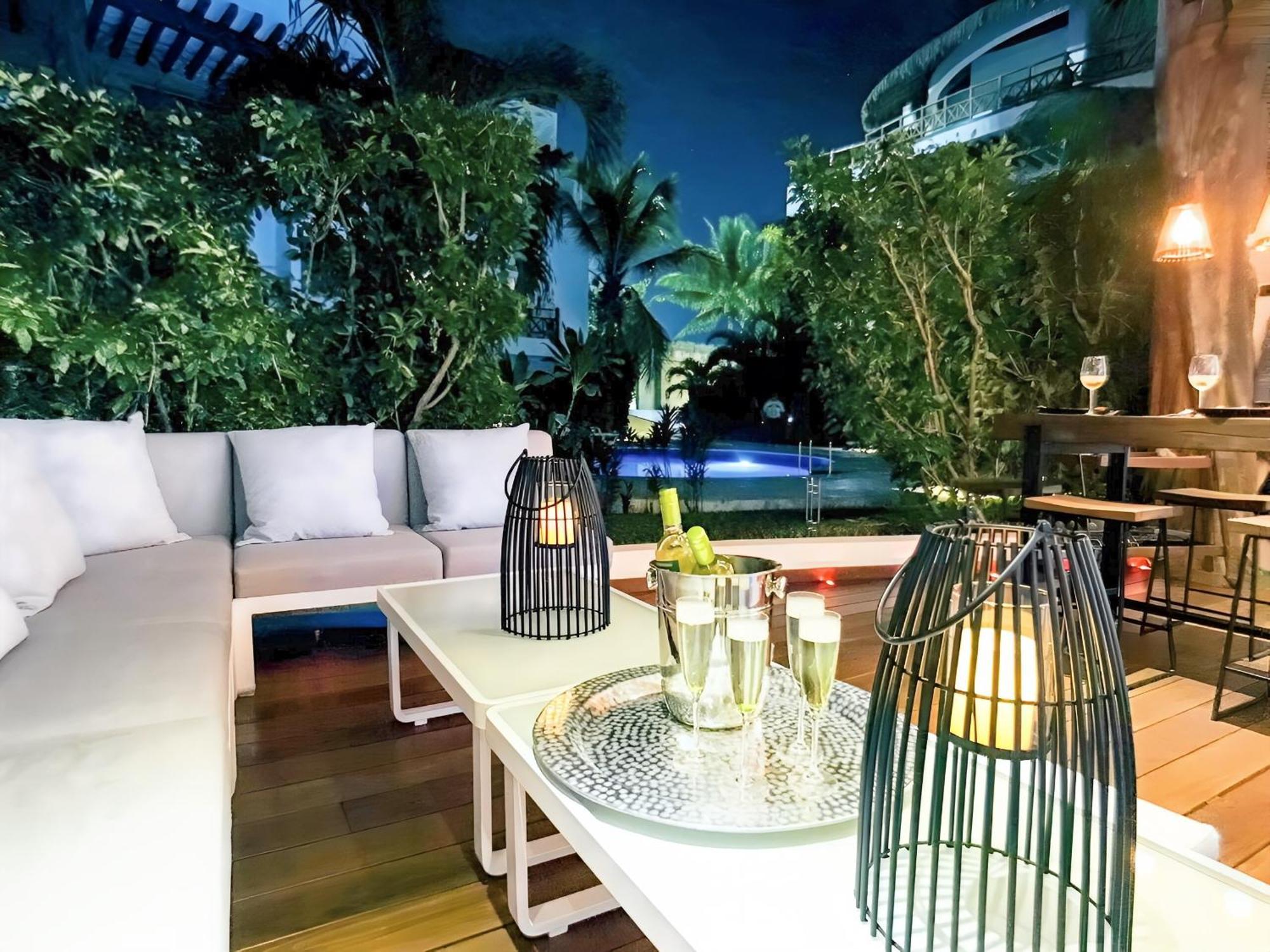 Luxury Duplex -4 Pers- 2Mn Beach&5Th Av, Pool, Gym Playa del Carmen Buitenkant foto