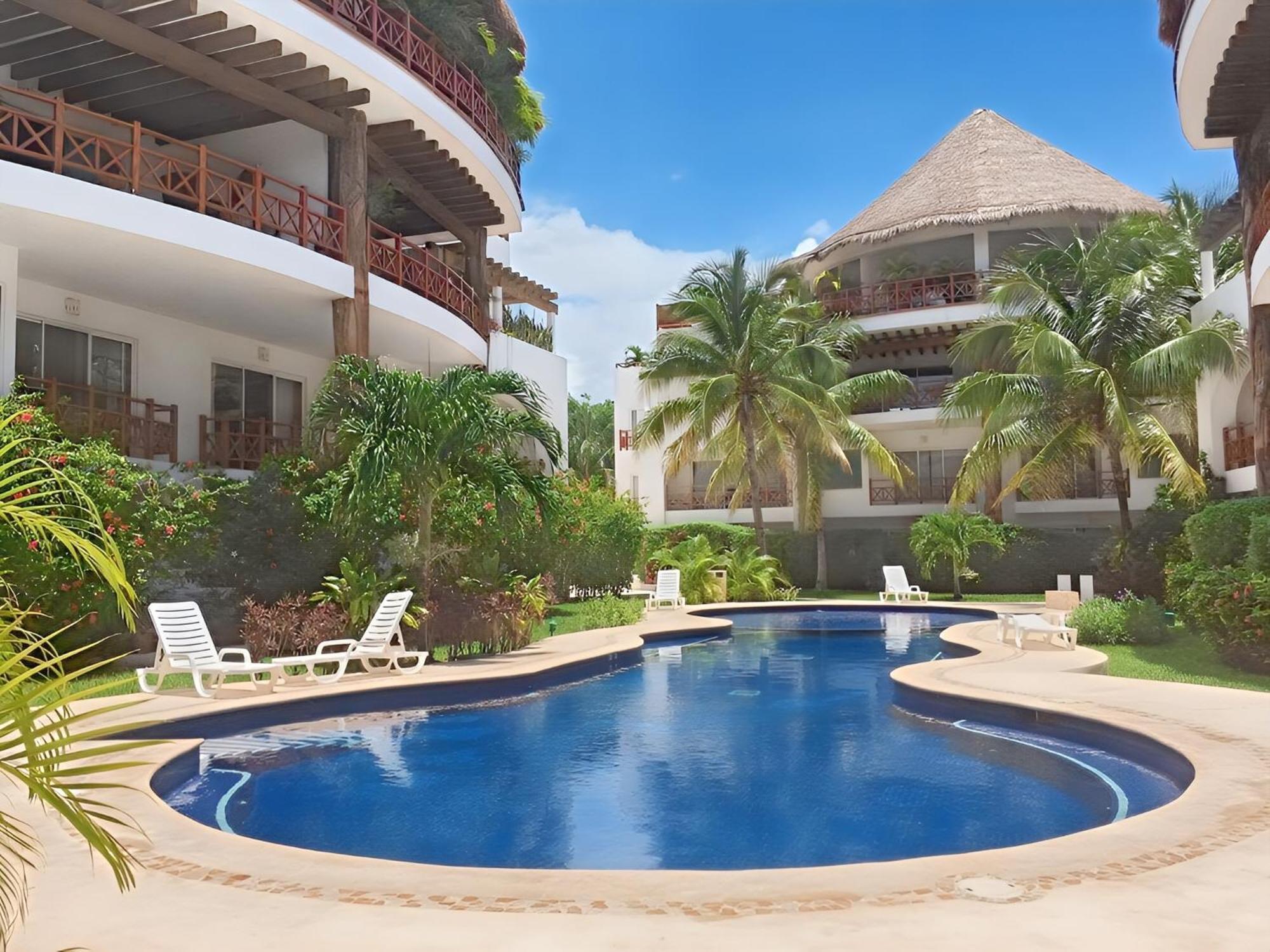 Luxury Duplex -4 Pers- 2Mn Beach&5Th Av, Pool, Gym Playa del Carmen Buitenkant foto
